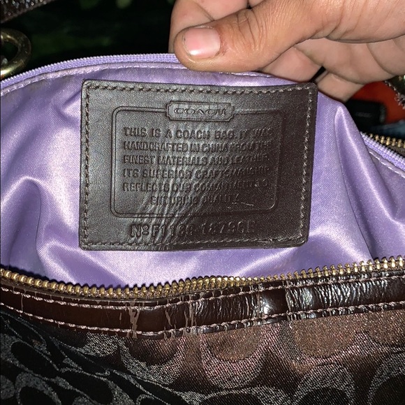 COACH Studded Lorex Tote Bage Style F1169-18796E - Picture 3 of 6